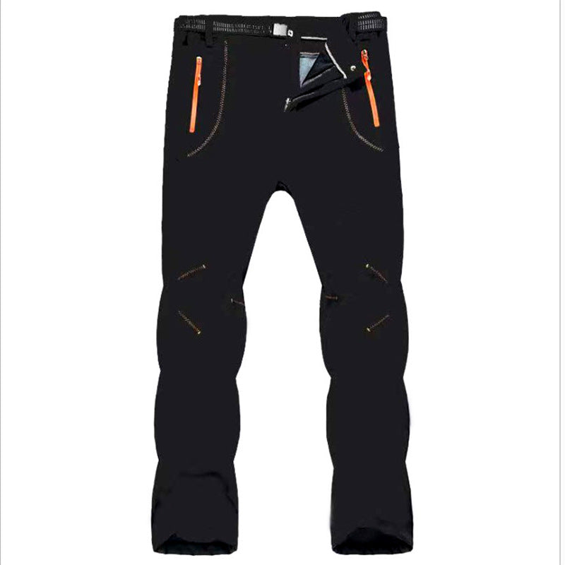 Warm And Breathable Fleece Padded Hiking Pants