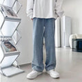 INS Hong Kong Style Loose Straight Mop Wide Leg