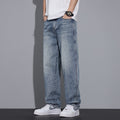 High-end Men's Loose Casual Anti-wrinkle Comfortable Straight Jeans