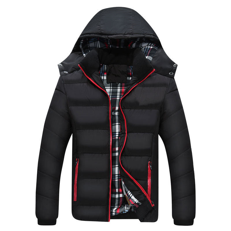 Men's Mid-length Sports Down Cotton jacket