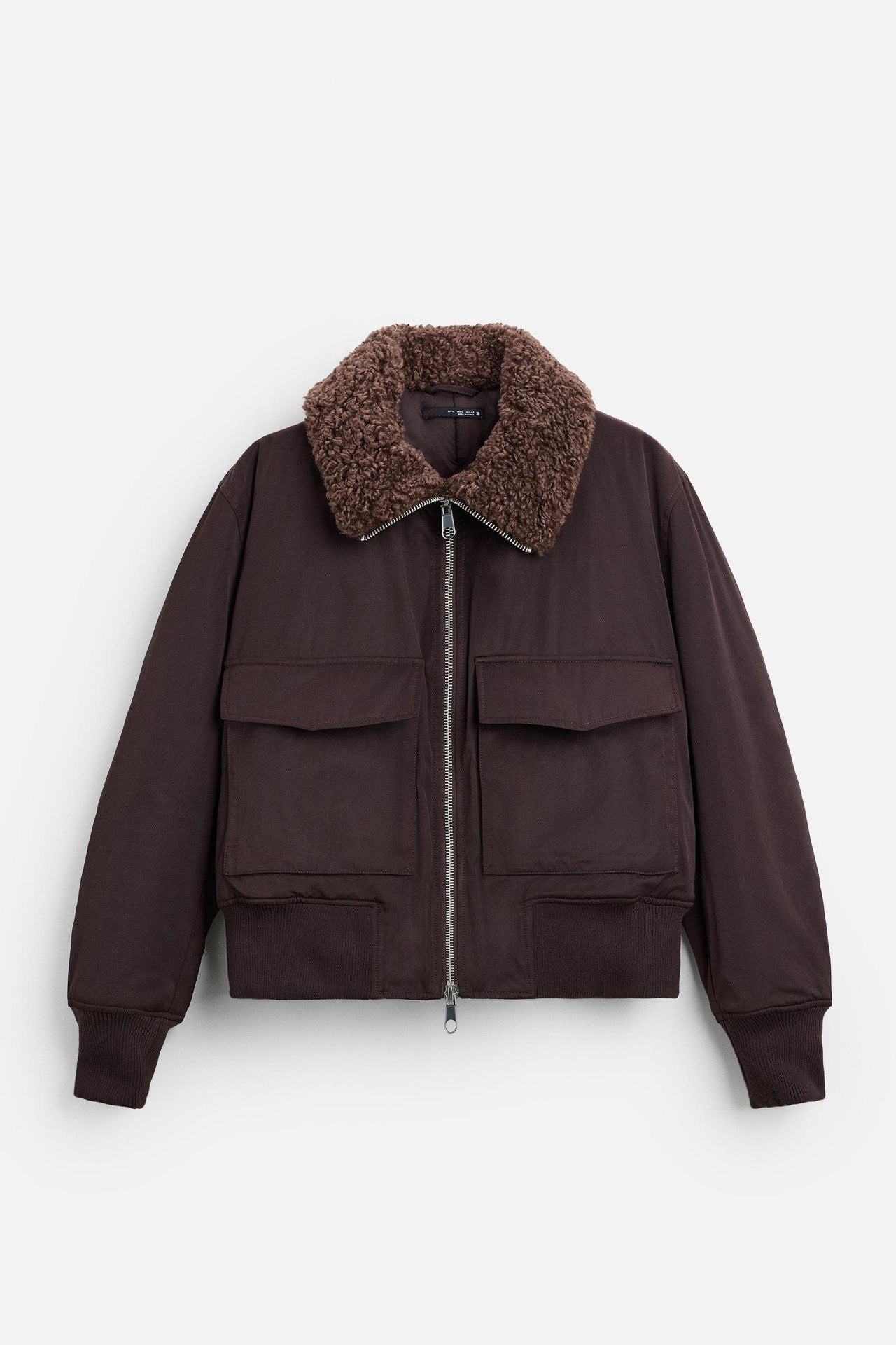 Men's Stand-up Collar Cotton-padded Coat Jacket With Pockets