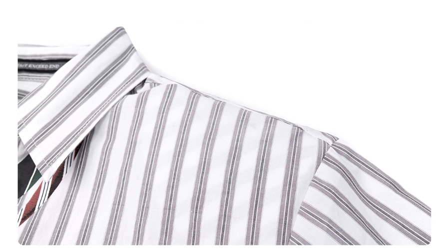 Autumn Boys Loose Padded Shoulder Shirt