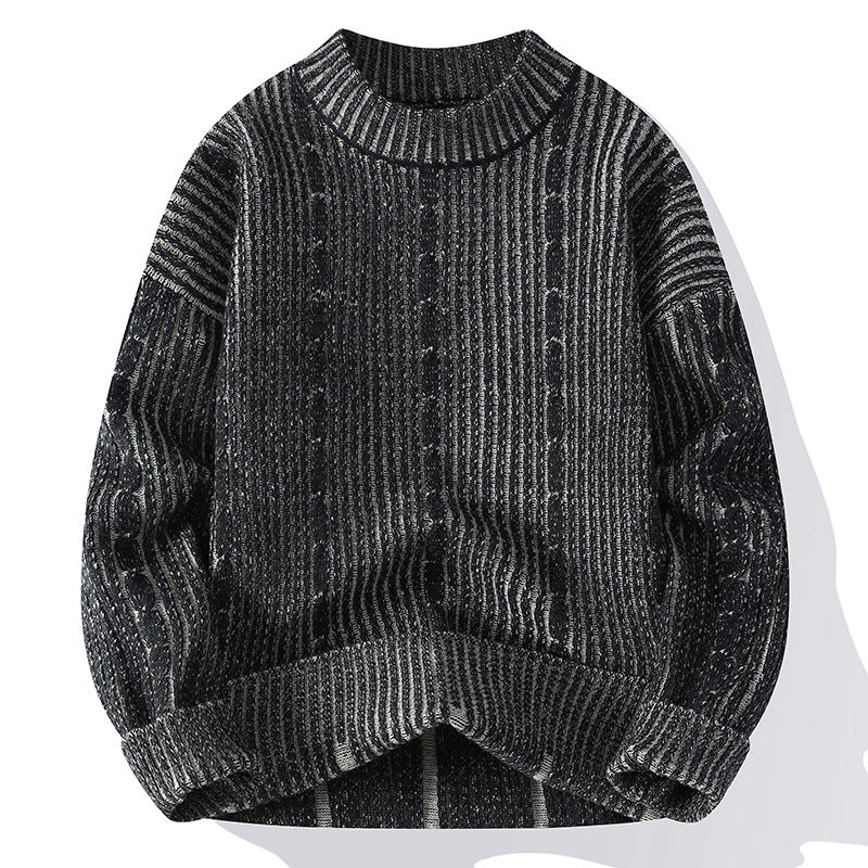 Casual Loose Sweater Men's Long Sleeved Sweater