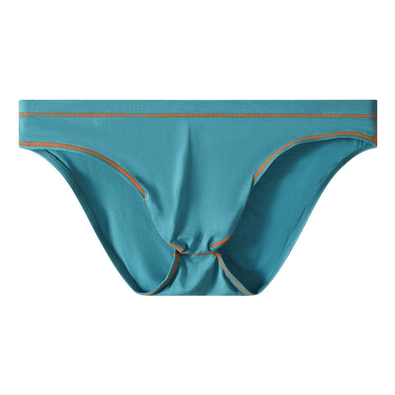 Men's Bamboo Fiber Triangle Underwear With Duck Mouth Pouch, Sexy And Breathable