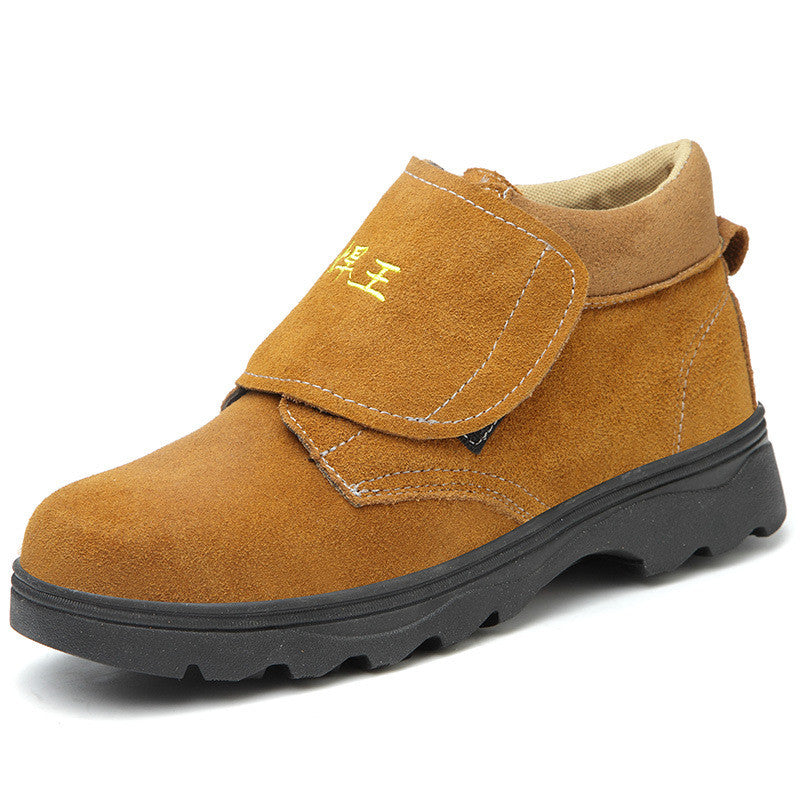 High Temperature And Splash-proof Welding Protective Shoes, Anti-smash And Anti-puncture