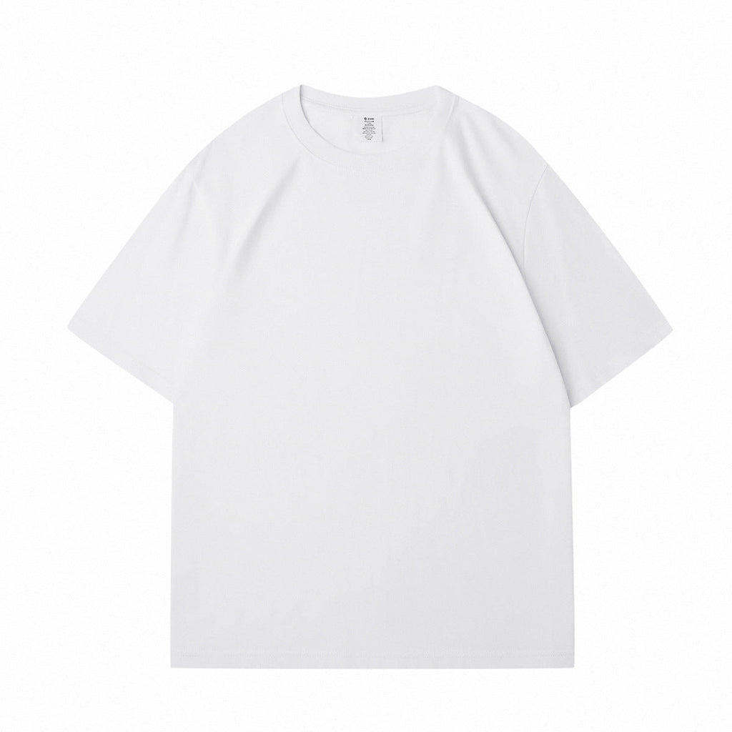 Loose Cotton Short Sleeved Printed T-shirt