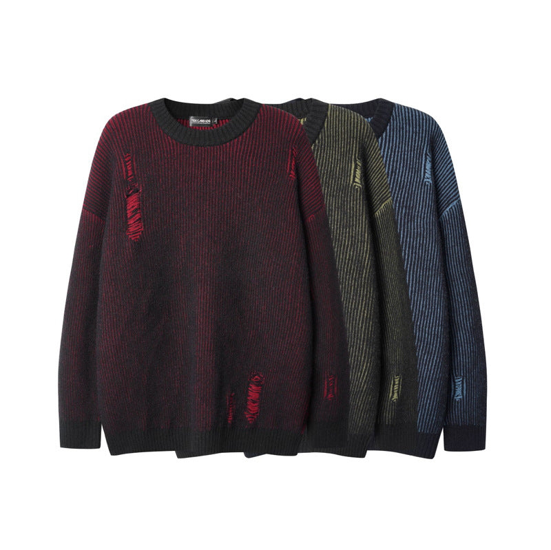 Hip Hop Loose Idle Style Trendy Brand Knitwear
