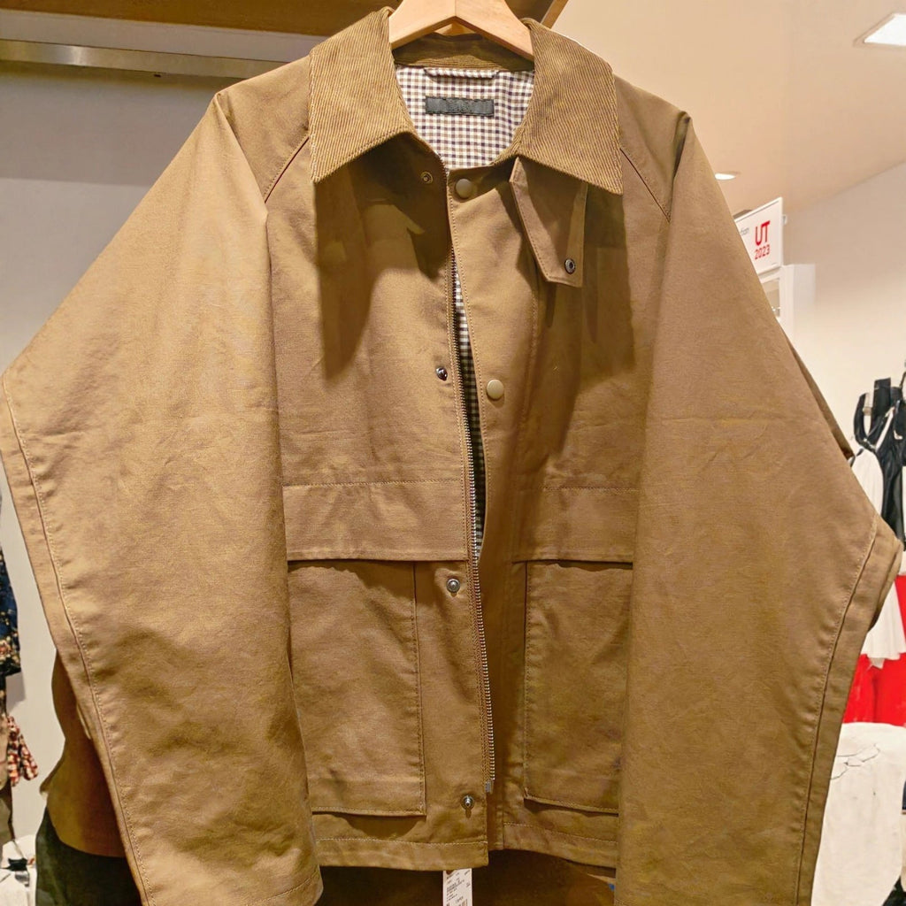 Japanese Single Men's Casual Short Jacket Autumn New Loose