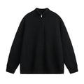 Stand Collar Sweater Men's Imitation Deer Plush