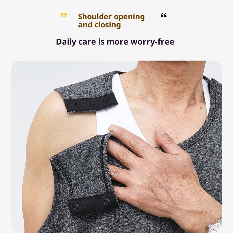 Snap-button Easy-to-wear Vest For Post-operative Arm Fracture Care