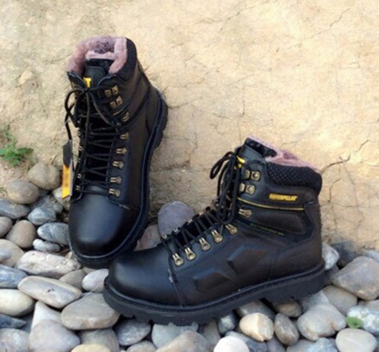 Hiking Shoes Men's Foot Protection Anti-smashing Labor Insurance Shoes