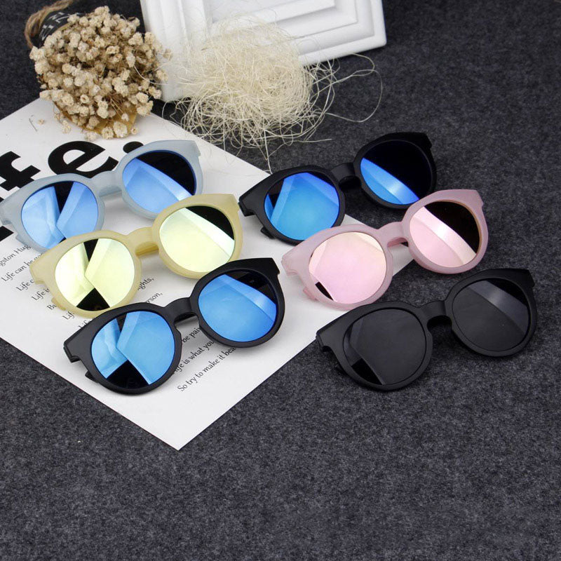 Frosted Candy Color Tablet Baby Sunglasses