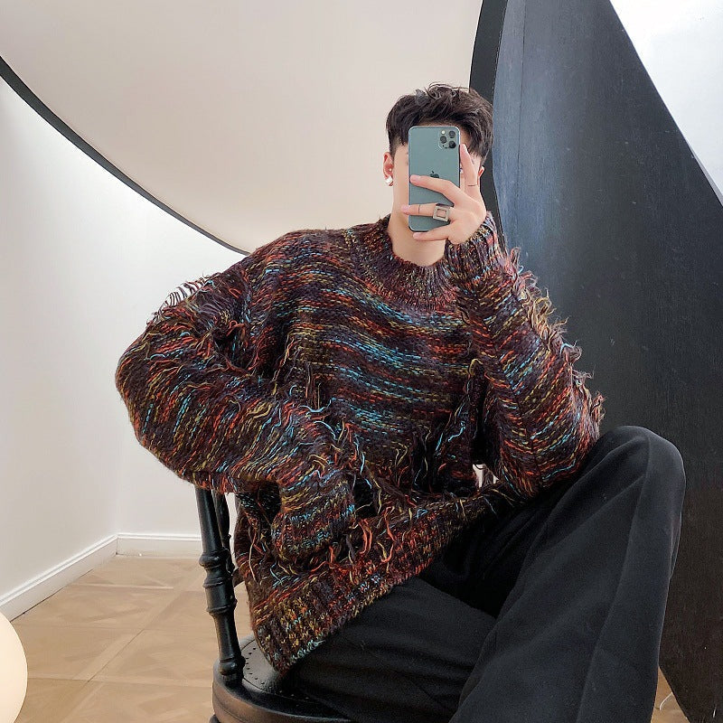 Sea Wool Knit Winter Design Men's Sweater