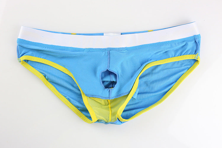 Men's Underwear Aoguan Men's Sexy Capsule Breathable Cotton Briefs 39