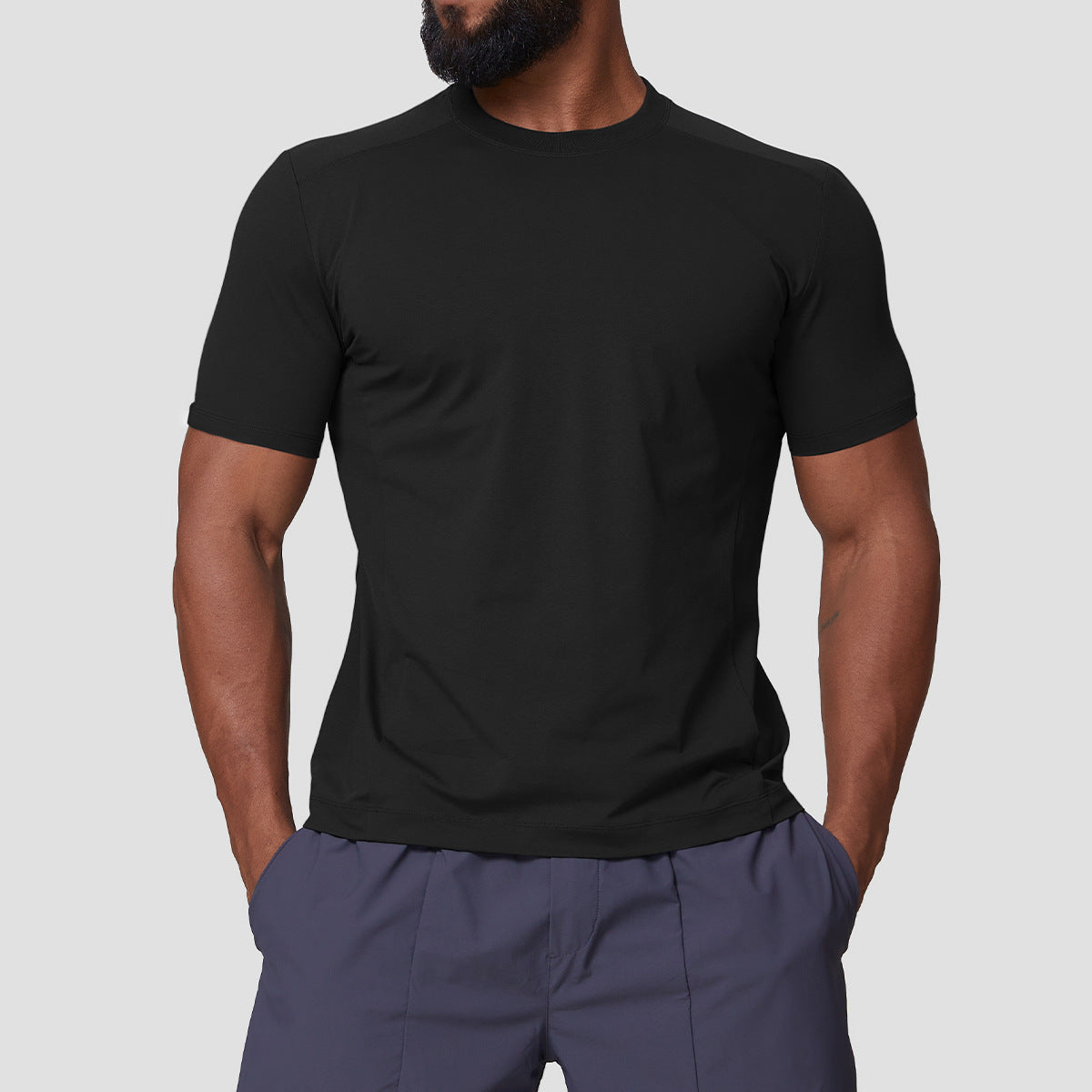 Men Sun-proof 7A Antibacterial Cool Quick-drying Top