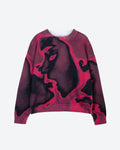 European And American Cartoon Retro Harajuku Print Knitwear