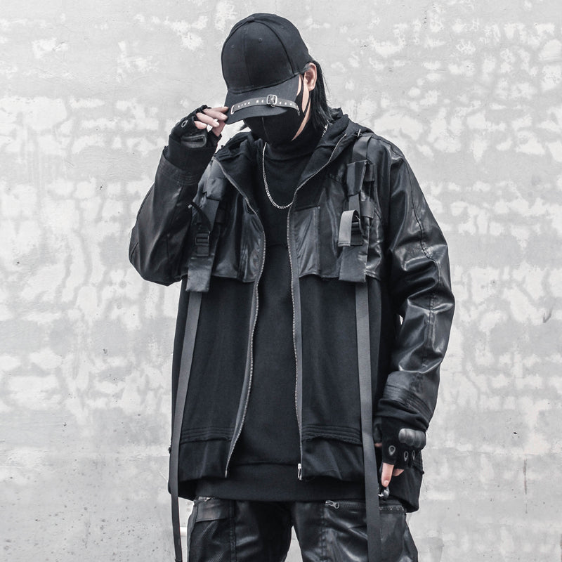 Liu Fake Two Piece Cloak Male