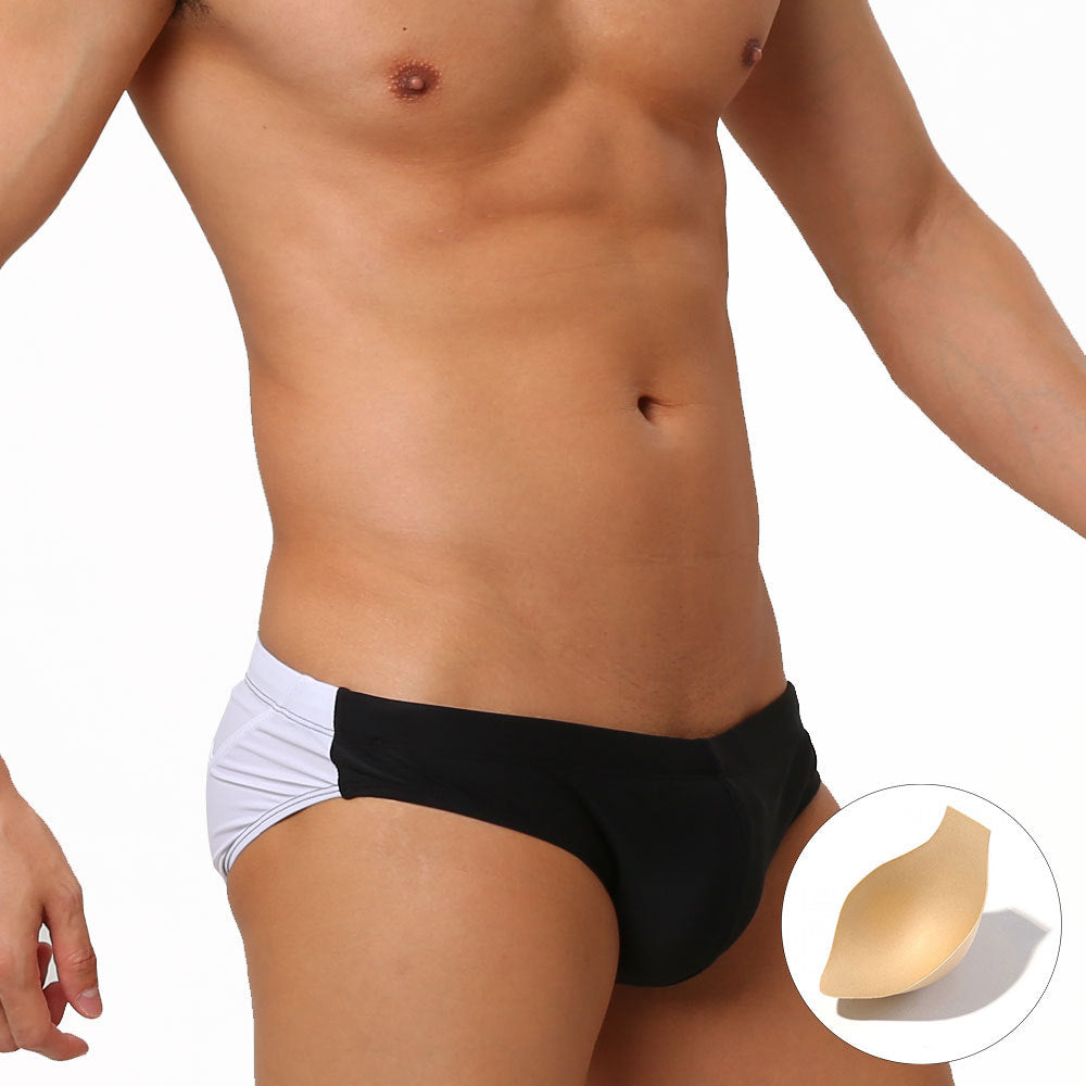 Sexy Tight Low Waist Briefs Swimming Trunks