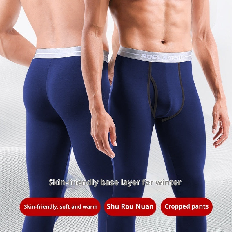 Men's Slim-fit Warm And Comfortable Leggings