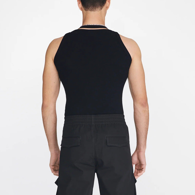 New Summer Street Sleeveless I-shaped Vest Camisole Top