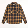 Thickened Double Pocket Overalls Long Sleeve Shirt Men