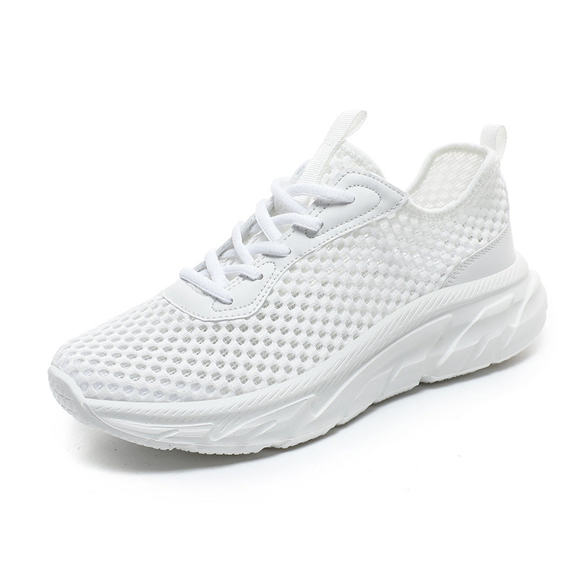 Men's Shoes Hollow-out Breathable Mesh Casual Running Shoes Lightweight Sneaker