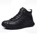 Thick Cotton Men's Winter New Fleece-lined Warm Casual Shoes