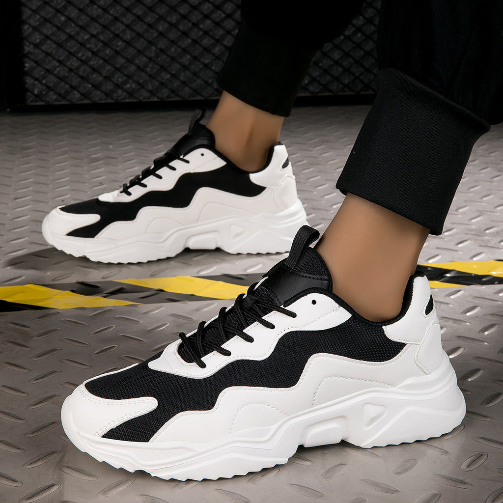 Thick-soled Shock Absorbing Lightweight Casual Sneaker