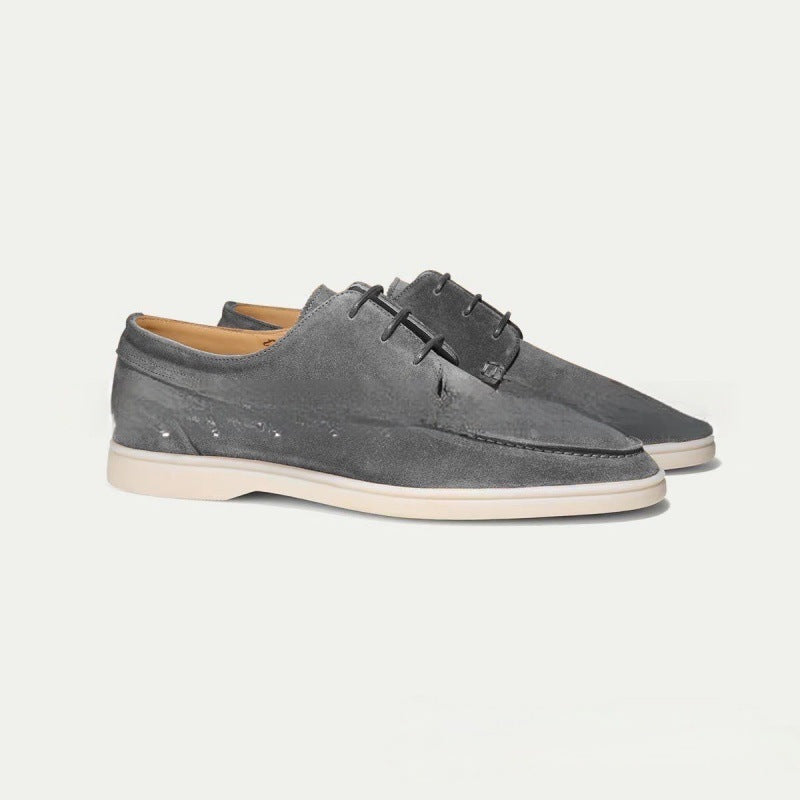 Summer New Foreign Trade Style European And American British Lace Up Men's Plus Size Casual Men's Shoes