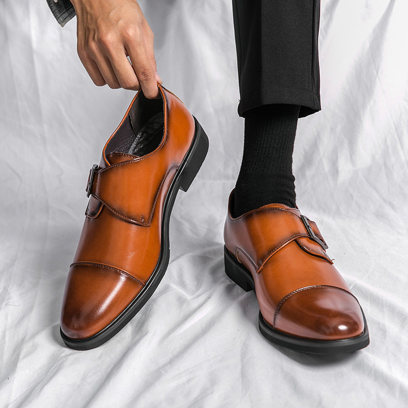 Low-cut Fashion Trendy British-style Pumps