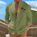 Coconut Vintage Print Slim shirt