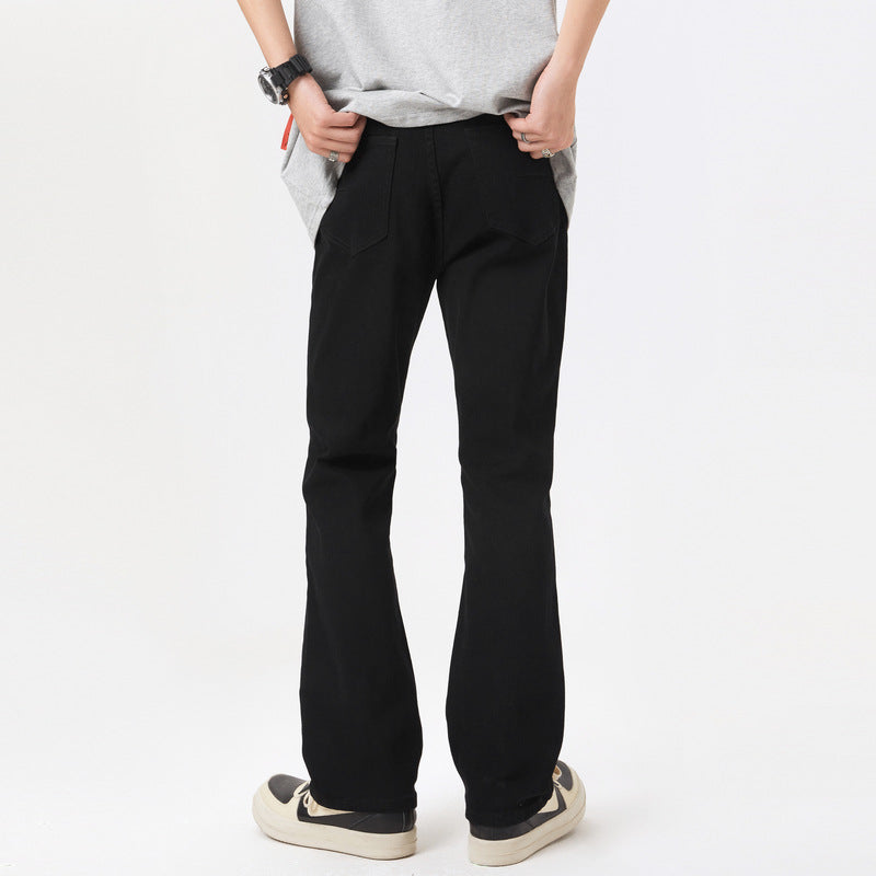 American High Street Black Ripped Jeans Men