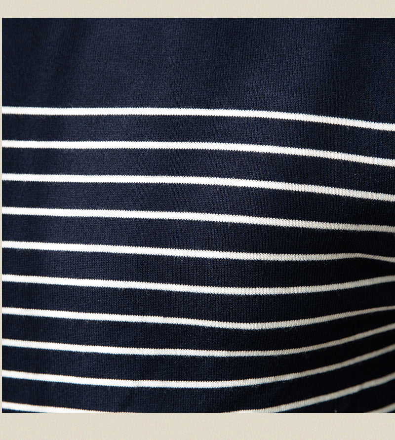 Vintage Crew Neck Pullover Knit Men's sweater