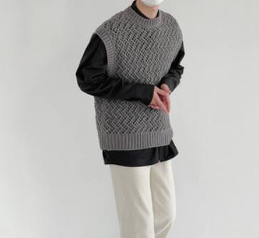 Woolen Waistcoat Is Loose And Versatile Fashionable Casual