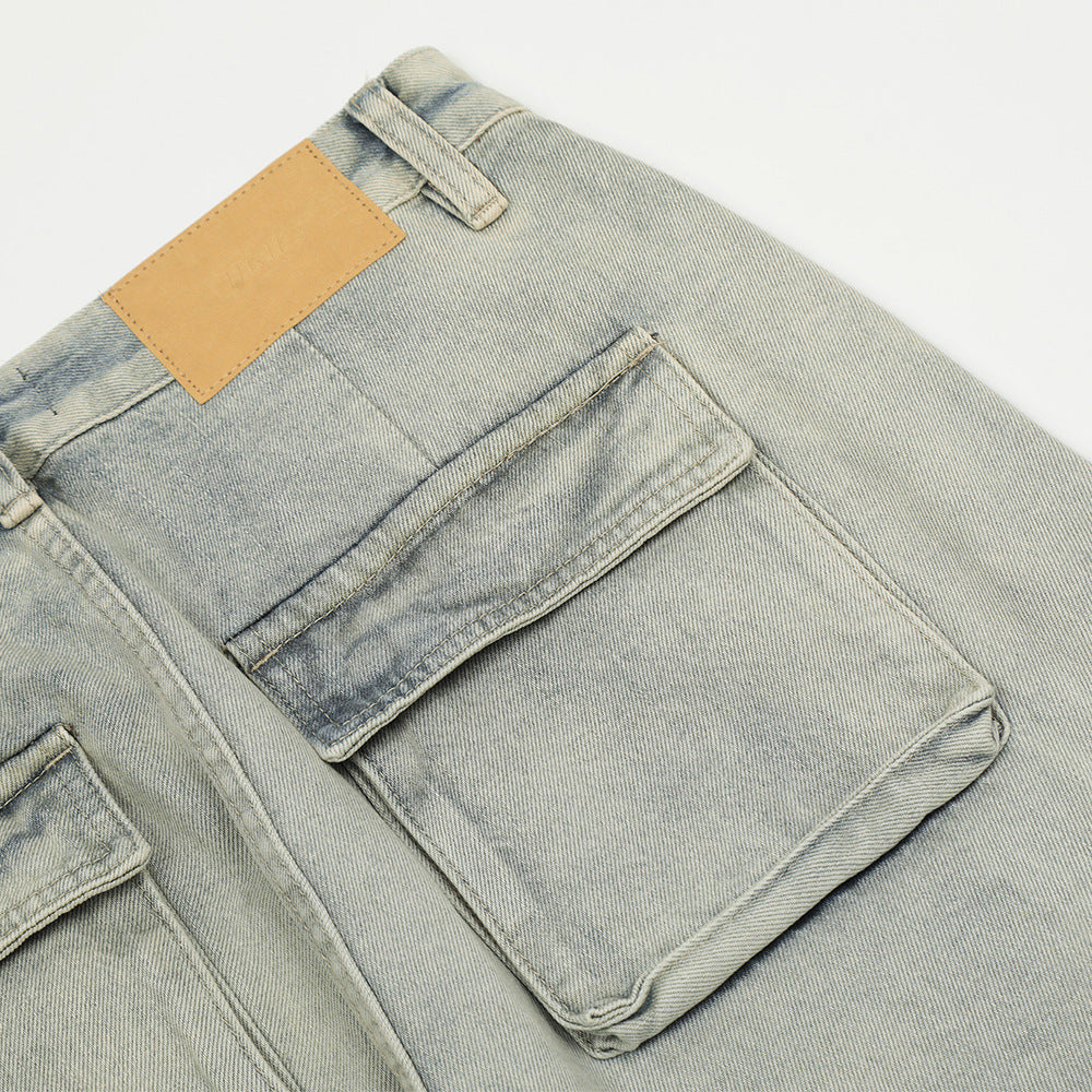 Washed Do The Old Cowboy Overalls Trendy Brand Men