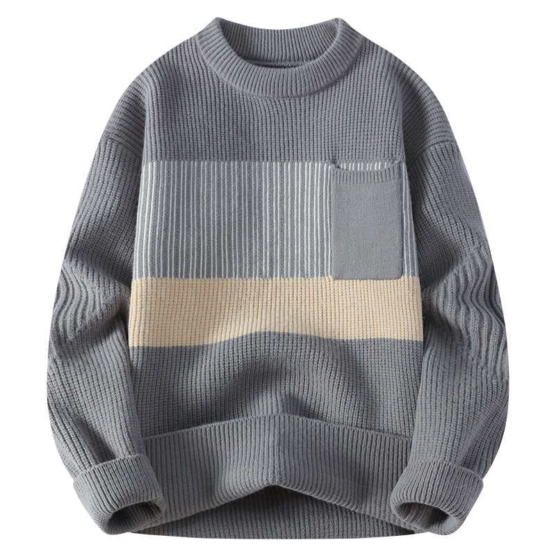 Loose And Handsome All-match Sweater Men