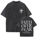 Christian Religious Jesus Forgive Them Father Vintage Washed T-shirt