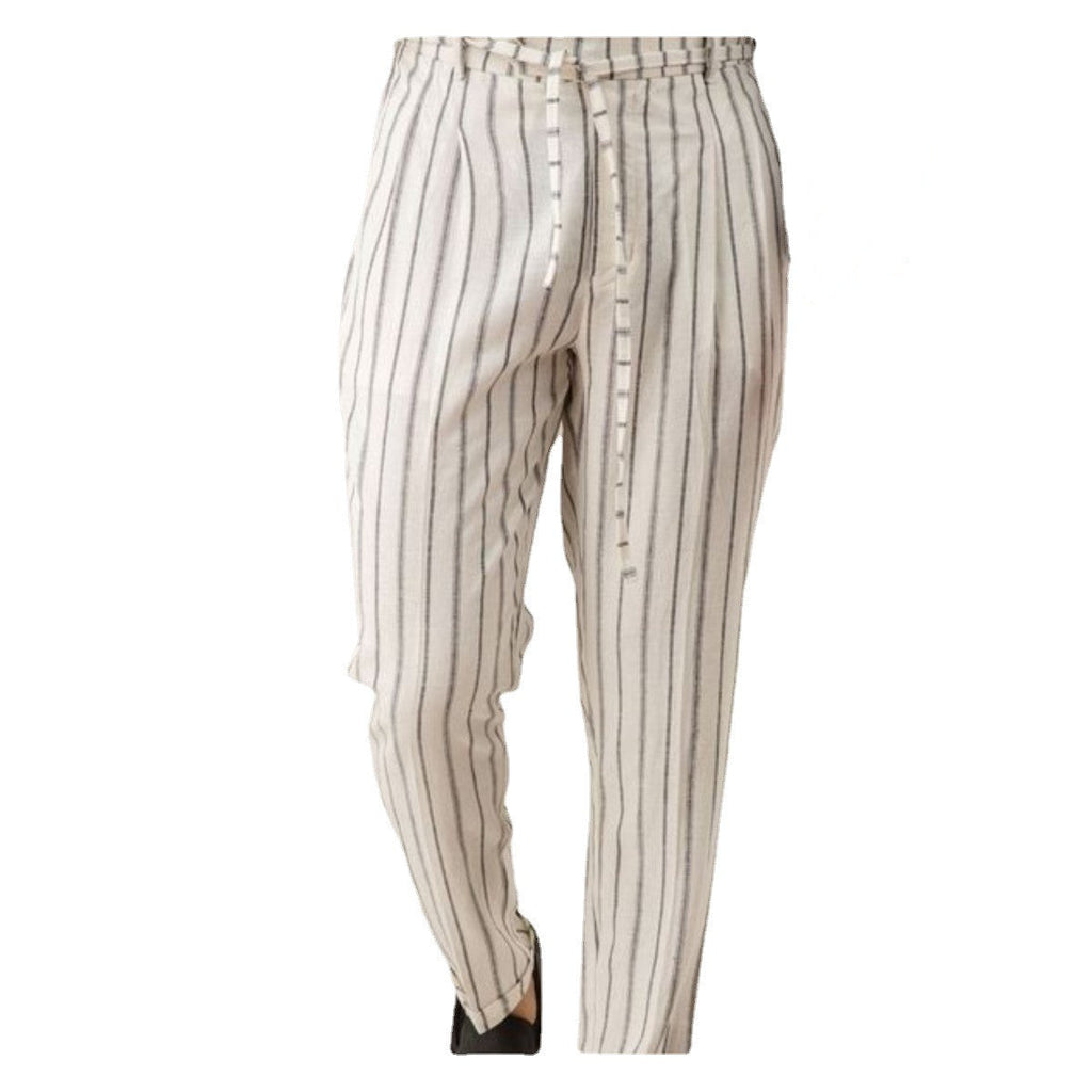 Mens Casual Pants Straight Leg Casual Pants