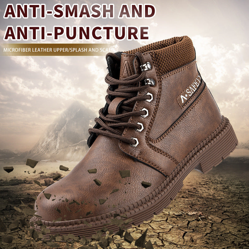 Breathable Safety Shoes Anti Smash And Puncture