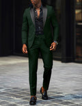 Autumn Men's Business Casual Slim-fitting Suit Two-piece Suit