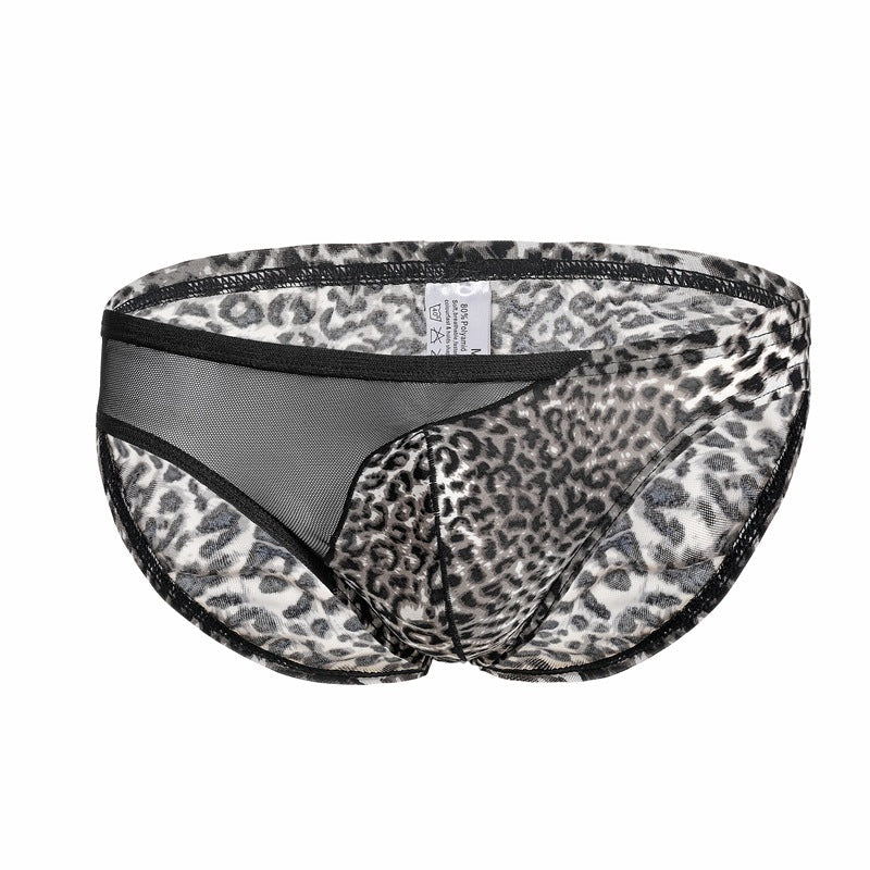 Men's Underwear Leopard Pattern Men's Briefs