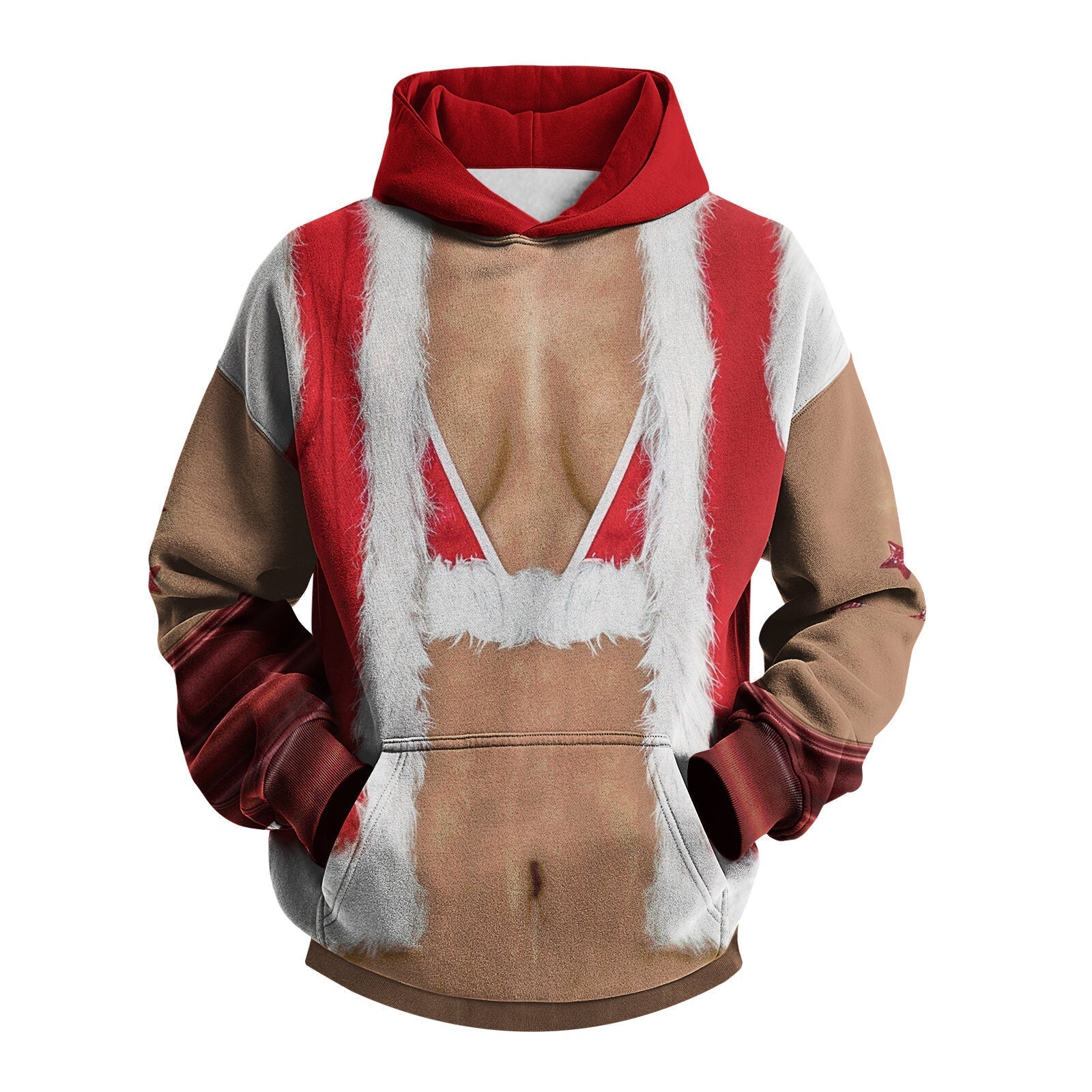 New Casual All-matching Fashion Men's Hooded Sweater
