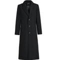 New Men's Woolen Fashion Long Trench Coat
