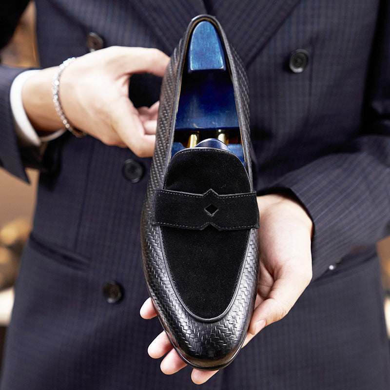 Men's Low-top Breathable Business Leather Shoes