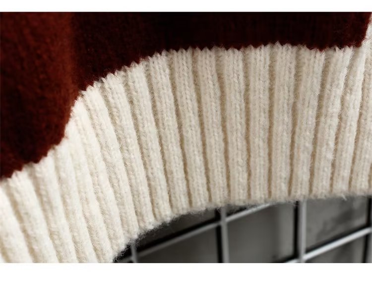 Half High Collar Thickened Mid Collar Underlay Knit sweater
