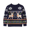 Children's Boys' Cartoon Pullover Knitwear Girls' Christmas Elk Sweater