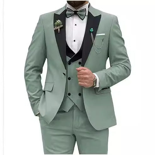 Men's Three-piece Slim Fit Men's Formal Suit