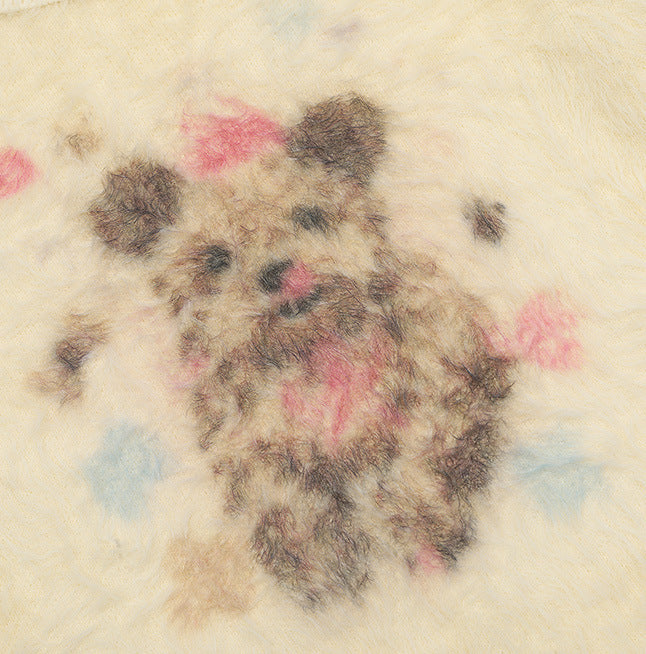 Cute Puppy Pullover Men's Autumn And Winter