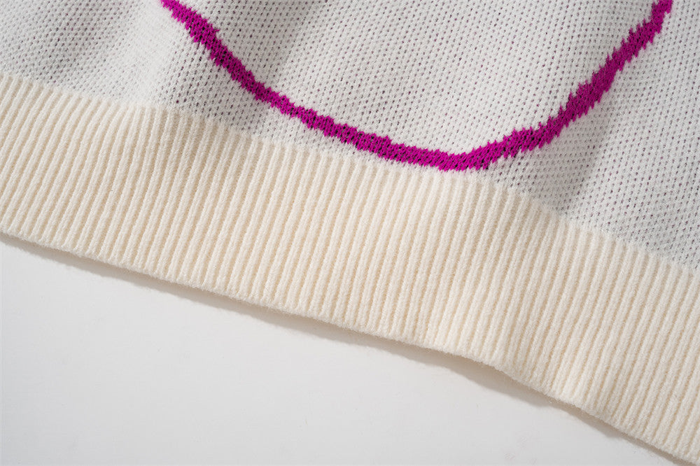 Men's Street Fashion Brand Loose Round Neck Sweater