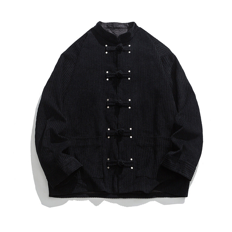 Costume Han Costume Improve Cloth Cover Corduroy Jacket